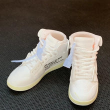 Load image into Gallery viewer, Dropshipping one pair  sneaker keychain AJ  1 offwhite Chicago UNC NRG 3D Mini Sneaker shoe keychain
